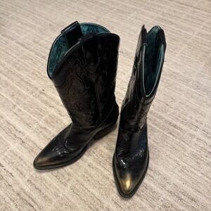 Western Leather Boot